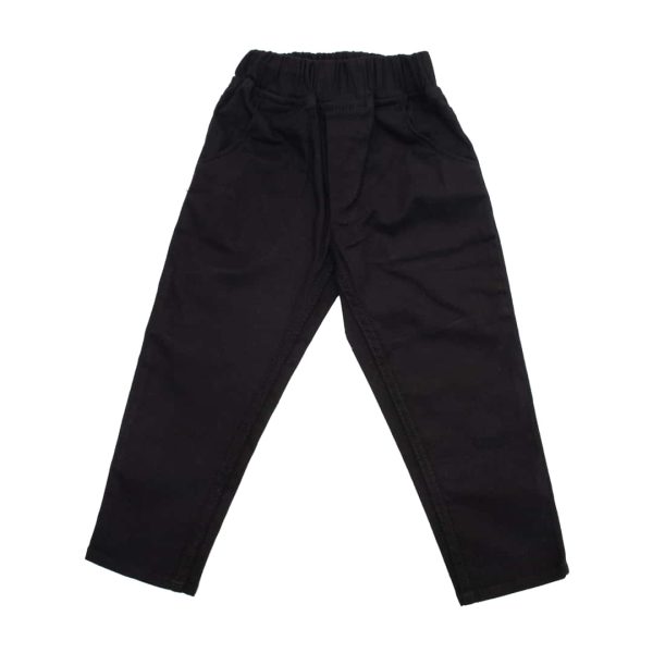 Celana chino anak panjang laki laki hitam
