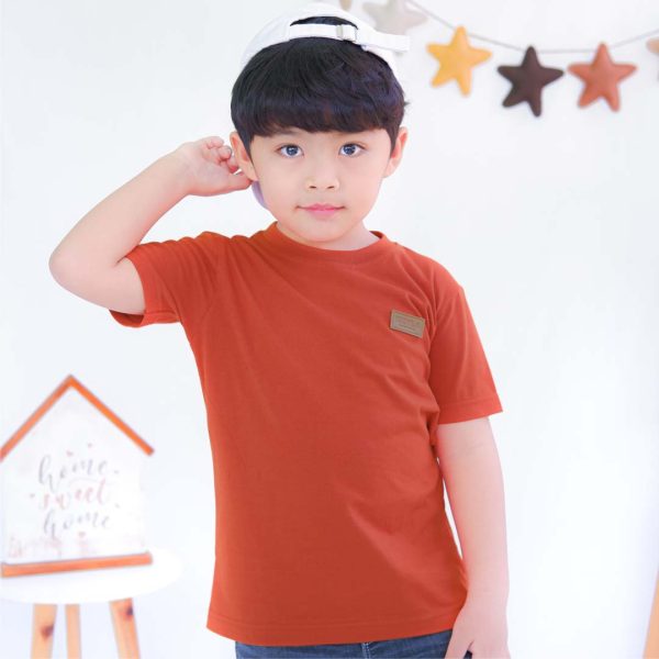 Kaos polos anak cinnamon