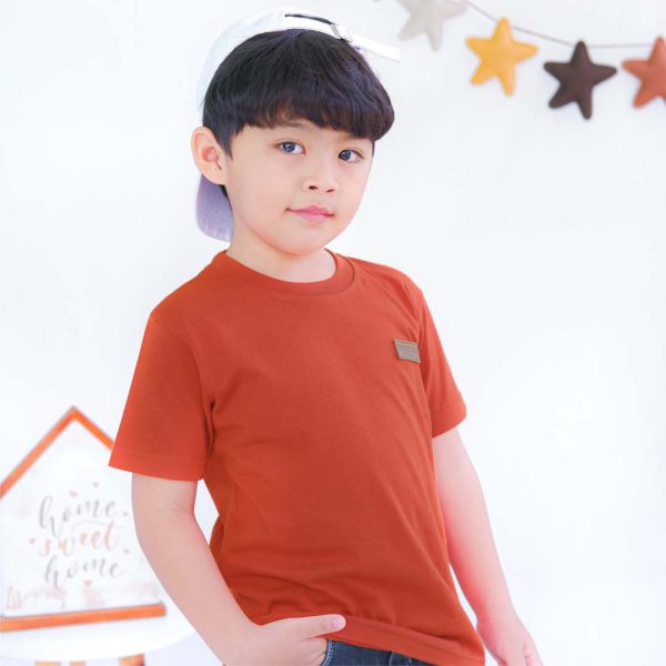 Kaos polos anak cinnamon