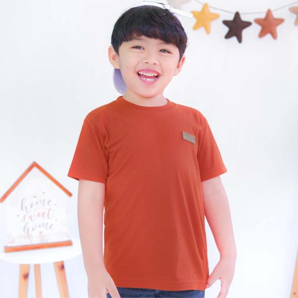 Kaos polos anak cinnamon