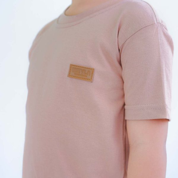 Kaos polos anak mocca choco